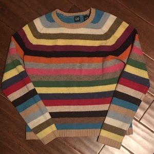 GAP stripe sweater Sz S